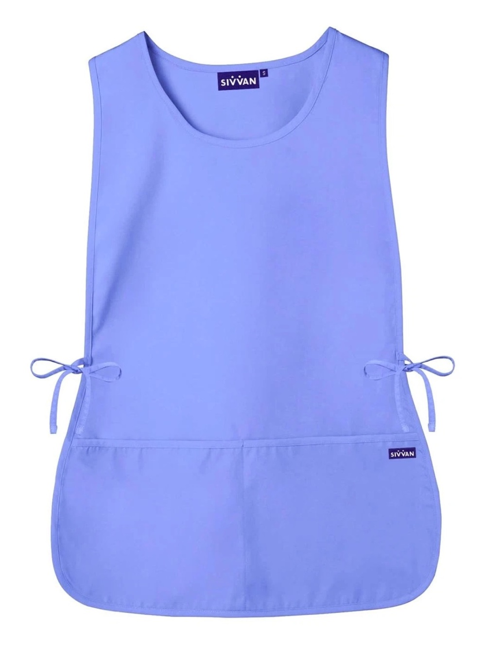 Sivvan Unisex Cobbler Apron Deep Pockets Lightweight Slip On Celi Light Blue NWT